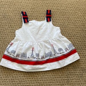 Jami and Jack baby girl tank top